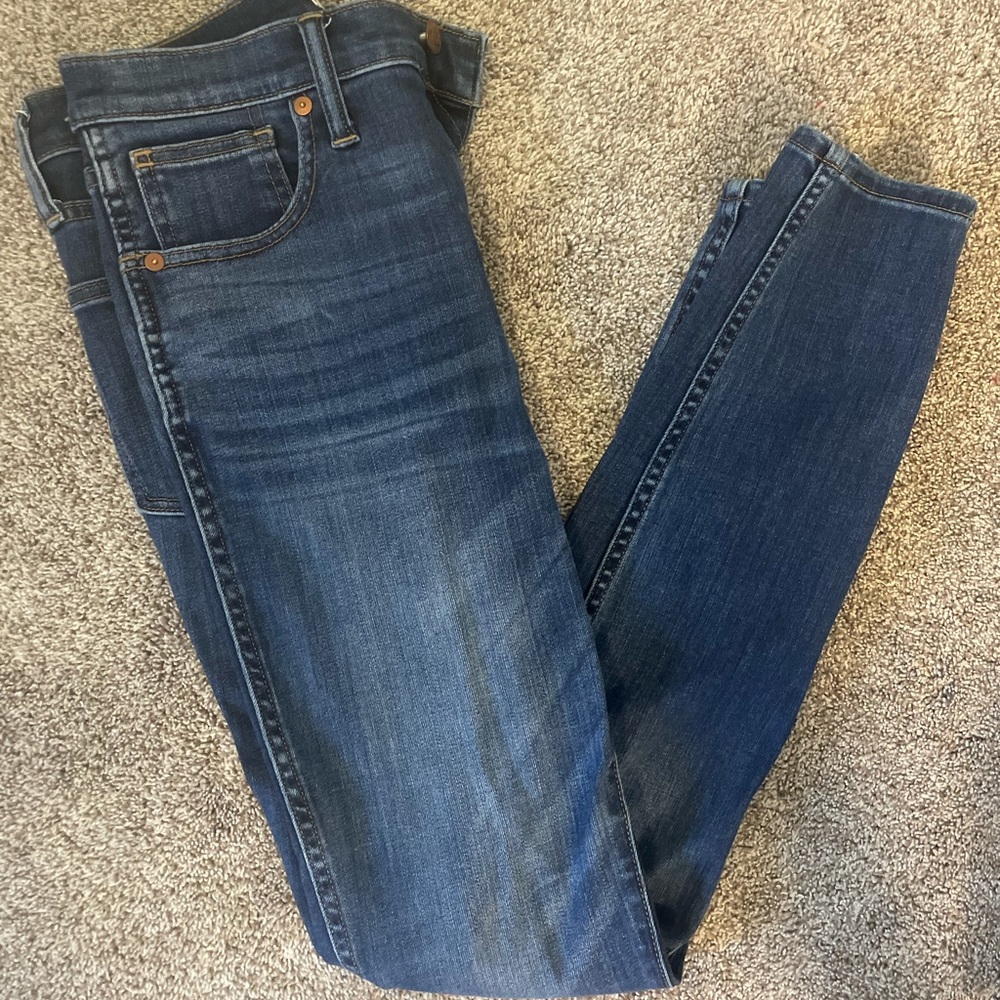Madewell 10 inch high rise skinny